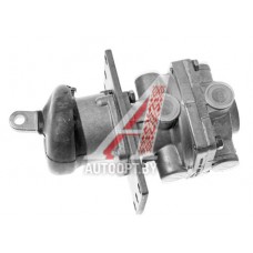 Кран ЗИЛ,КАМАЗ,МАЗ тормозной 2-х секционный с рычагом ПААЗ — 100-3514008