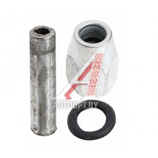 Ремкомплект трубки тормозной пластиковой d=8х1.5 (1гайка,1штуцер,1шайба) — РК-ТТП-d8х1.5