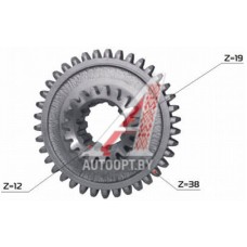 Шестерня КПП МТЗ 5-й передачи и заднего хода Z=38/19 РУП МЗШ — 50-1701218