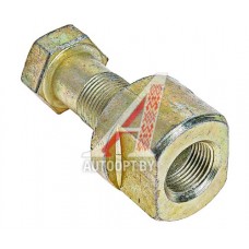 Болт М20х1.5х55 ушка рессоры задней со втулкой МАЗ — 372882/5335-2902018