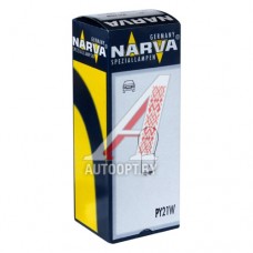 Лампа 12V PY21W BAU15s желтая NARVA — 176383000