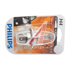 Лампа 12V H4 60/55W +30% P43t Premium PHILIPS — 12342PRC1