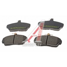 Колодки тормозные ГАЗ-3110,3302 передние (4шт.) G-PART (ОАО ГАЗ) — 3302-3501800-03
