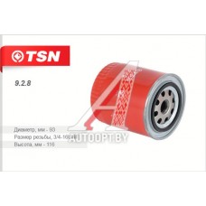 Фильтр масляный ГАЗ-3110,3302 (дв.ЗМЗ-406) TSN — 3105-1017010 TSN 9.2.8