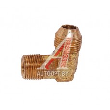 Штуцер ГАЗ-3308 угловой компрессора системы давления воздуха трубопроводов (ОАО ГАЗ) — 40П-4221020