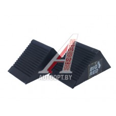 Упор противооткатный каучук 110х88х80мм комплект 2шт. BIG RED — TD3301