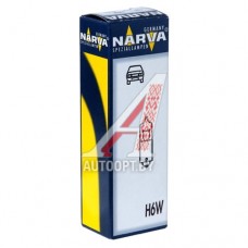 Лампа 12V H6W BAY9s Halogen NARVA — 681613000