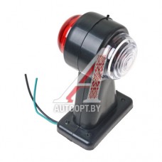 Фонарь габаритный красный/белый Б/Л ТЕХАВТОСВЕТ — ФГ-3