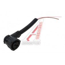 Штекер МАЗ угловой (2 провода, байонет) — 1845-3724580