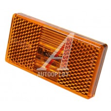 Фонарь габаритный ПАЗ (оранжевый 12/24V,AMP) АЭК — 50.3731-02