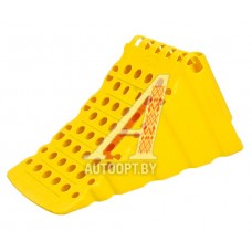 Упор противооткатный пластиковый 470х200х230мм желтый 1шт. АИР — PPL-70500129