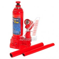 Домкрат бутылочный 2т 181-345мм MEGAPOWER — M-90203