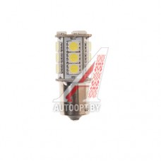 Лампа светодиодная 24V P21W BA15s 6000K 18 светодиодов MEGAPOWER — 56281W-24