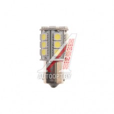 Лампа светодиодная 24V P21W BA15s 24 светодиода белая MEGAPOWER — 56282W-24