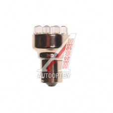 Лампа светодиодная 24V P21W BA15s 6000K 9 светодиодов MEGAPOWER — 56261W-24