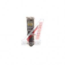 Лампа светодиодная 24V T4W BA9s 6000K 8 светодиодов с обманкой CANbus MEGAPOWER — 70223W-24