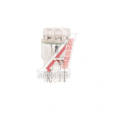 Лампа светодиодная 24V W21W W3x16d бесцокольная 9 светодиодов Red MEGAPOWER — 20381R-24