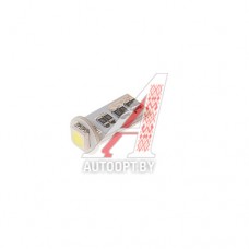 Лампа светодиодная 24V W5W T10W W2.1x9.5d 6000K бесцокольная с обманкой CANbus MEGAPOWER — 70211W-24