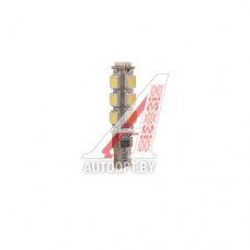 Лампа светодиодная 24V W5W T10W W2.1x9.5d 6000K бесцокольная 13 LED с обманкой CANbus MEGAPOWER — 70221W-24