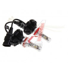 Лампа светодиодная 12/24V H11 PGJ19-2 6200K 6 светодиодов блистер (2шт.) MEGAPOWER — 58727