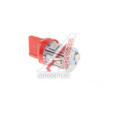 Лампа светодиодная 24V W21W W3x16d бесцокольная 13 светодиодов Red MEGAPOWER — 20384SR-24