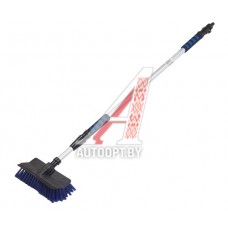 Щетка для мойки автомобиля телескопическая 125-207см под шланг MEGAPOWER — M-71701