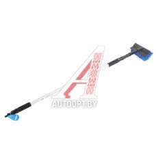 Щетка для мойки автомобиля телескопическая 169-400см под шланг MEGAPOWER — M-71702