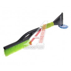 Щетка со скребком 60см черно-салатовая MEGAPOWER — M-71027LM