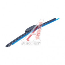 Щетка стеклоочистителя 350мм бескаркасная (3 адаптера) MEGAPOWER — M-74014