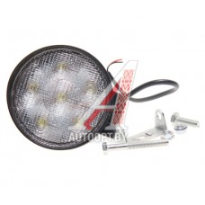 Фара рабочего света круглая 115х115мм LED MEGAPOWER — L040