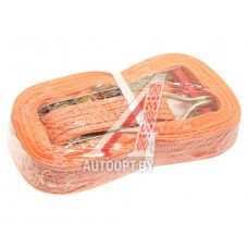 Стяжка крепления груза 5т 12м-50мм (полиэстер) с храповиком MEGAPOWER — M-73512S