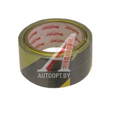 Скотч сигнальный 48ммх20м желтый/черный MEGAPOWER — LT-YB