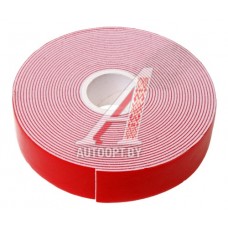 Скотч двухсторонний 22ммх5м красный профессиональный MEGAPOWER — ET-225PRO