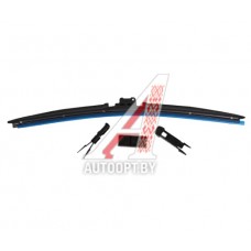 Щетка стеклоочистителя 425мм бескаркасная (7 адаптеров) Universal All Seasons MEGAPOWER — M-75017