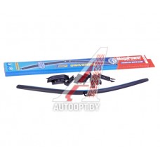 Щетка стеклоочистителя 525мм бескаркасная (7 адаптеров) Universal All Seasons MEGAPOWER — M-75021