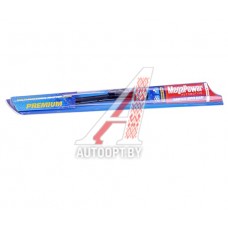 Щетка стеклоочистителя 650мм беcкаркасная (универсальный адаптер) Premium All Seasons MEGAPOWER — M-76026