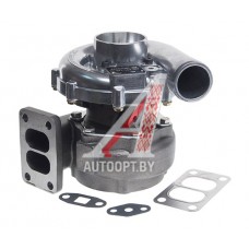 Турбокомпрессор КАМАЗ дв.ЕВРО-2 левый (аналог К27(2075554003),S2B-314448) (4/6 шп.) MEGAPOWER — К27-145-02