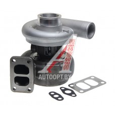 Турбокомпрессор КАМАЗ дв.ЕВРО-3 левый (патрубок 690539) (6 шп.) MEGAPOWER — K27-2075555005