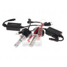 Лампа светодиодная 12/24V H7 PX26d 6200K 6 светодиодов (2шт.) MEGAPOWER — 58722