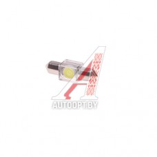 Лампа светодиодная 12V C10W SV8.5-8 36мм 6000K двухцокольная MEGAPOWER — 85184W