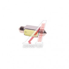 Лампа светодиодная 12V C10W SV8.5-8 36мм 6000K двухцокольная MEGAPOWER — 85203W