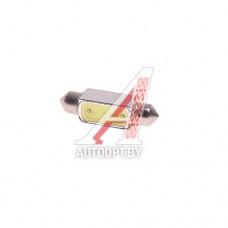 Лампа светодиодная 12V C10W SV8.5-8 39мм 6000K двухцокольная MEGAPOWER — 85204W