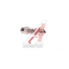 Лампа светодиодная 12V C10W SV8.5-8 36мм 6000K двухцокольная 6 светодиодов MEGAPOWER — 85153W