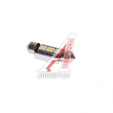Лампа светодиодная 12V C5W SV8.5-8 6000K двухцокольная 3 светодиода с обманкой CANbus MEGAPOWER — 70231W