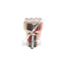 Лампа светодиодная 12V P21W BA15s 6000K 12 светодиодов MEGAPOWER — 56262W