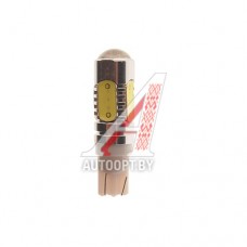 Лампа светодиодная 12V W5W T10W W2.1x9.5d 6000K бесцокольная 5 LED MEGAPOWER — 10114W