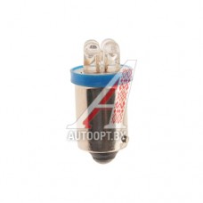 Лампа светодиодная 12V T4W BA9s 4 светодиода MEGAPOWER — 90123B