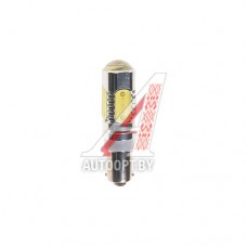 Лампа светодиодная 12V T4W BA9s 6000K 5 светодиодов MEGAPOWER — 90143W