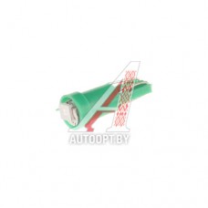 Лампа светодиодная 12V T5 W2x4.6d бесцокольная зеленый MEGAPOWER — 50113G