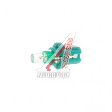 Лампа светодиодная 12V T5 W2x4.6d бесцокольная зеленый MEGAPOWER — 50212G